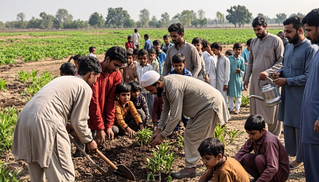 Community Tree Plantation Drive — Volunteers in Action